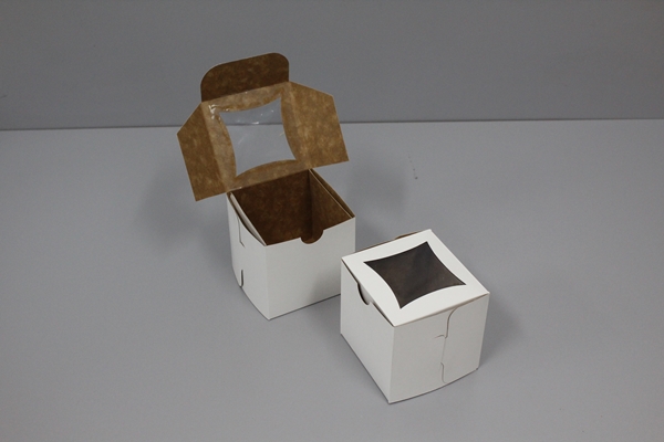 Caja cartulina blanca